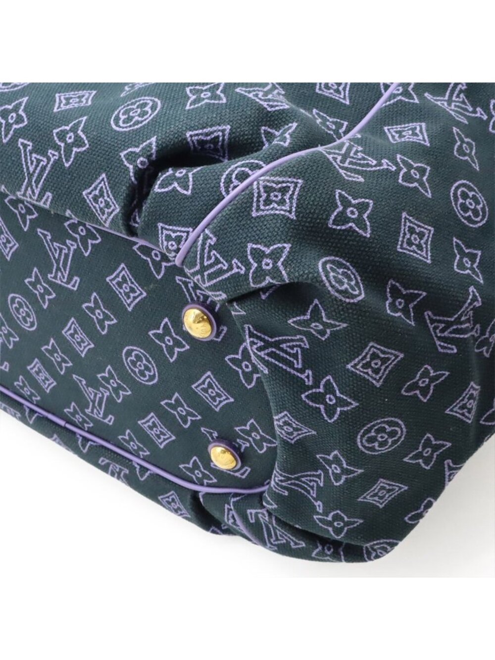 Louis Vuitton Monogram Beach Line Cabas Ipanema PM Tote Shoulder Bag Marine - Picture 3 of 9